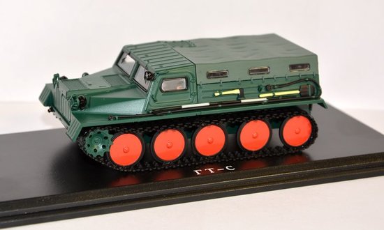 Soviet all terrain vehicle GAZ-47, with tent
